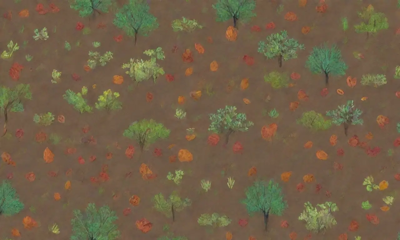 Un bosque vibrante lleno de vida y regeneración