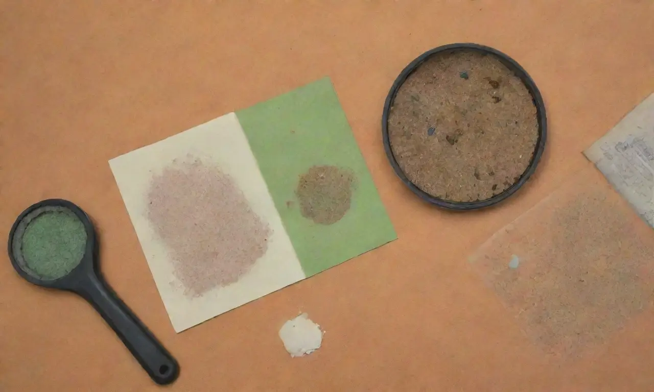 Un fondo vibrante de laboratorio con detalles de roedores, cultivos y elementos científicos que evocan curiosidad y descubrimiento