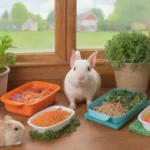 Cómo elegir la mejor comida comercial para conejos y cobayas