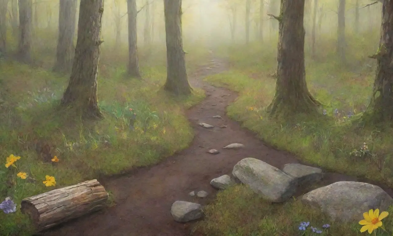 Un bosque denso y vibrante invita a la conservación de la naturaleza y sus especies